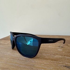 NIB | SMITH | Matte Midnight Monterey w/ Polarized Chromapop Blue Mirror Lenses